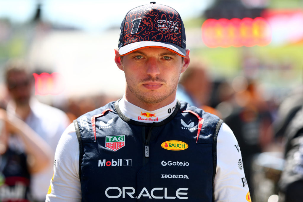 Max Verstappen at the F1 Grand Prix in Austria.