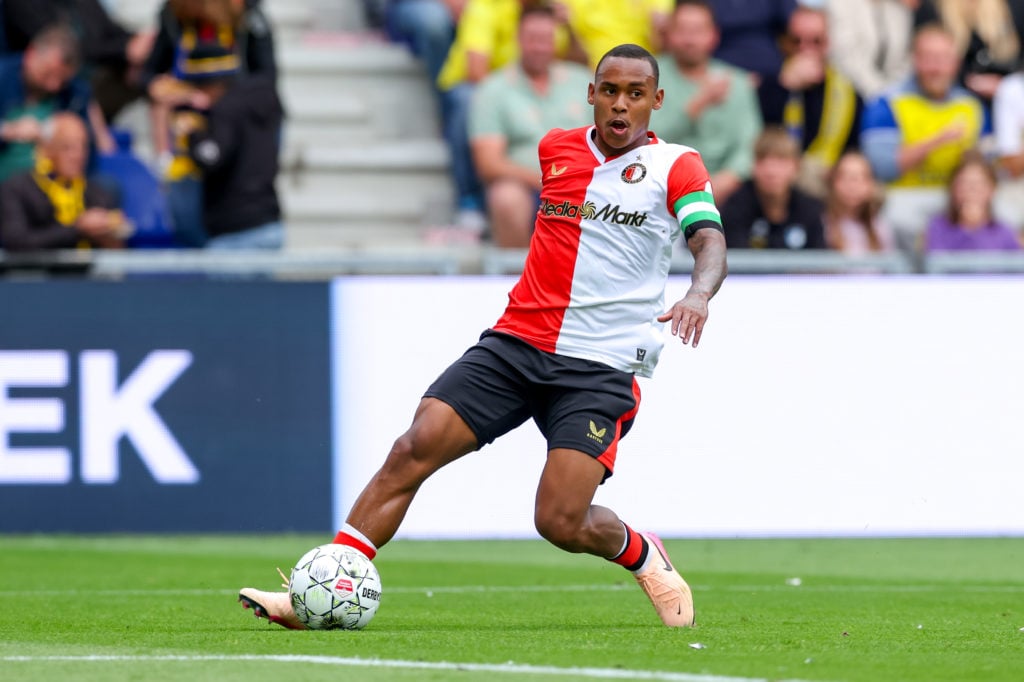 Igor Paixao in action for Feyenoord against SC Cambuur.