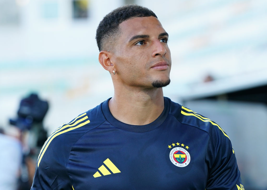 Diego Carlos during a pre-season friendly with Fenerbahce.
