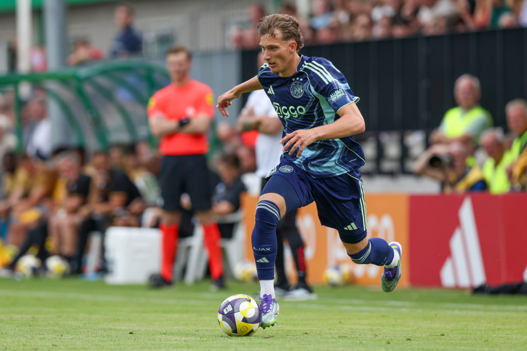 Mika Godts in action for Ajax.