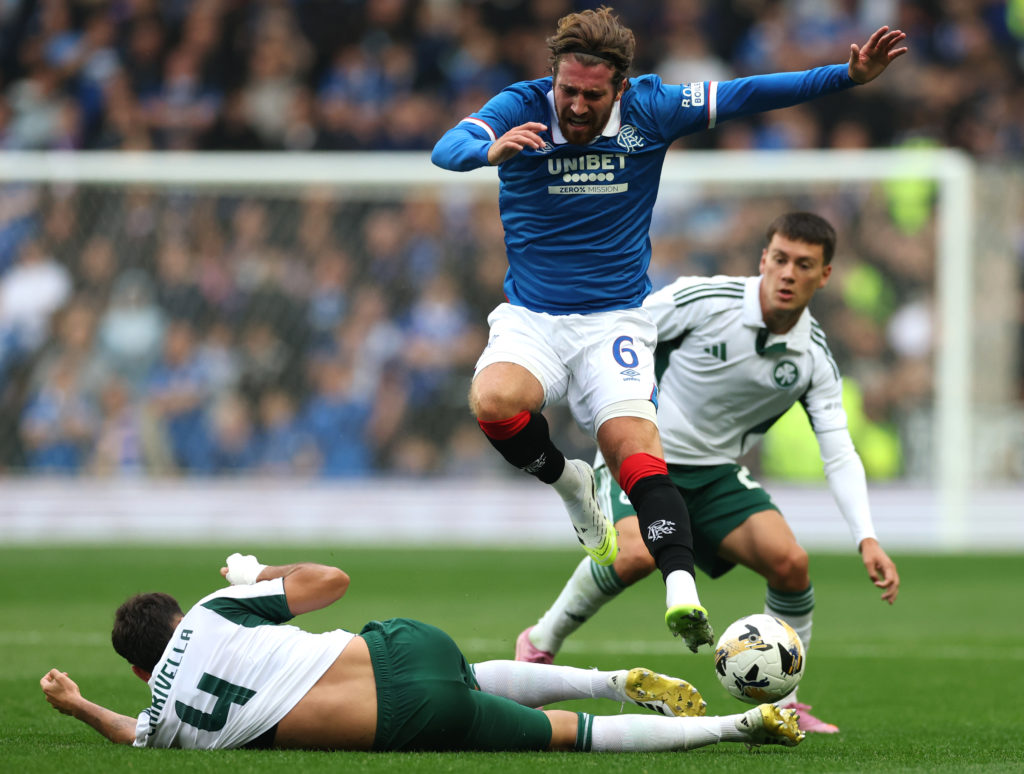 Joe Rothwell makes Rangers debut against Panathinaikos.