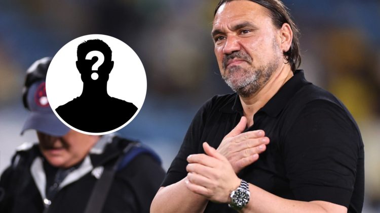 Daniel Farke shares an emotional moment with Leeds supporters.