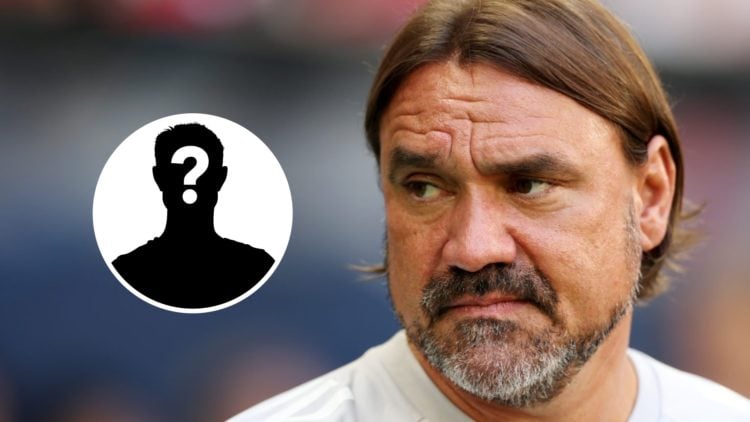Daniel Farke during Leeds United's 0-0 draw with Man United in Sweden.