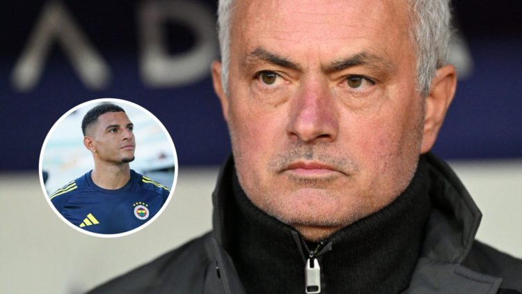 Jose Mourinho and Diego Carlos on Fenerbace duty.