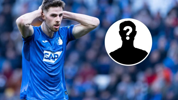 Hoffenheim midfielder Anton Stach (left) and a mystery player inset (right)