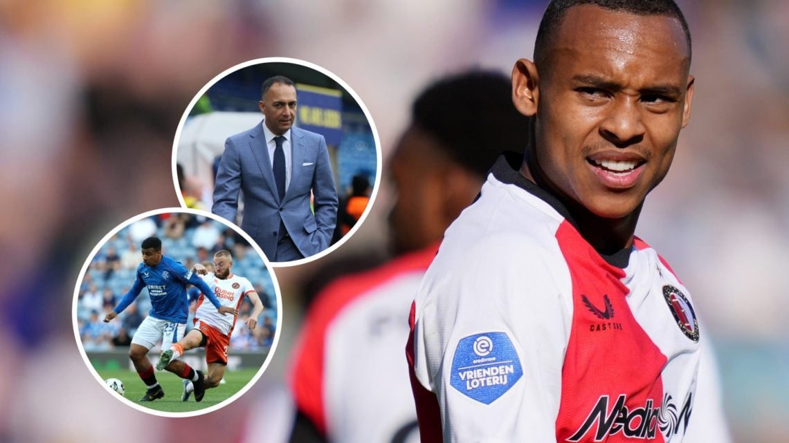 Paraag Marathe attends a Leeds game, alongside Hamza Igamane and Igor Paixao in action for Rangers and Feyenoord.