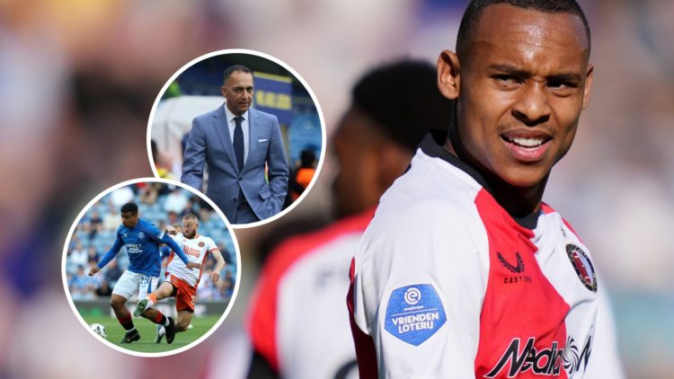 Paraag Marathe attends a Leeds game, alongside Hamza Igamane and Igor Paixao in action for Rangers and Feyenoord.