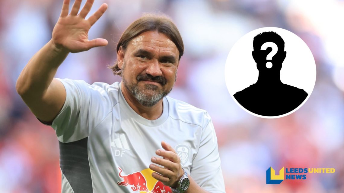 Daniel Farke during Leeds draw v Man United.