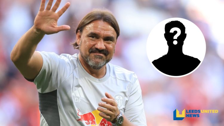 Daniel Farke during Leeds draw v Man United.