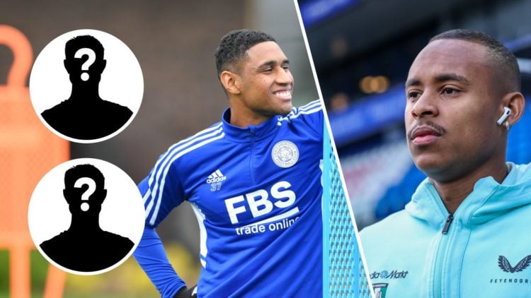 Tete in Leicester training and Igor Paixao ahead of a Feyenoord game.
