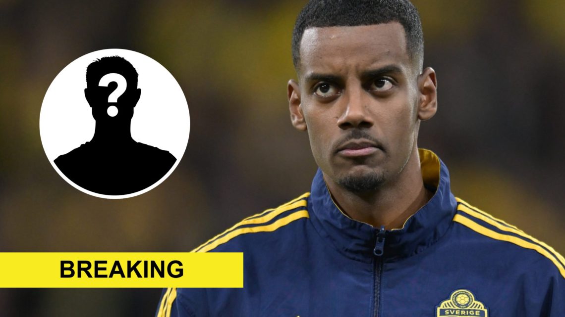 Alexander Isak ahead of playing for Sweden.