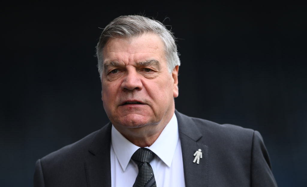 Sam Allardyce looks on during Leeds United v Newcastle United - Premier League