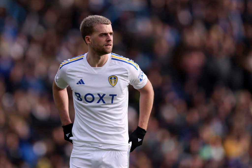 Patrick Bamford playing for Leeds United.