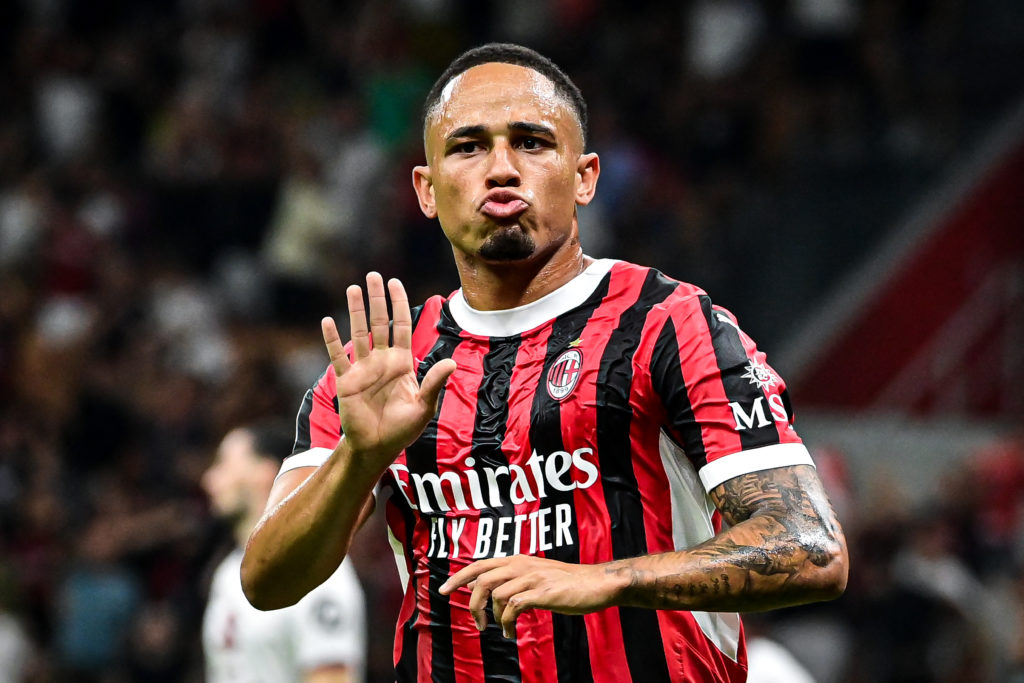 AC Milan forward Noah Okafor
