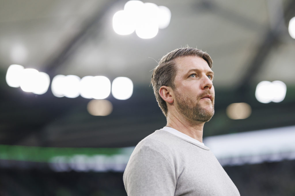 Peter Niemeyer looks on ahead of VfL Wolfsburg v SV Werder Bremen - Bundesliga
