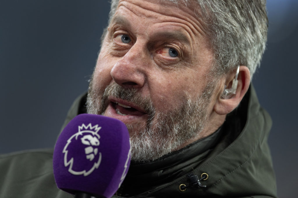 Andy Townsend on punditry duty.