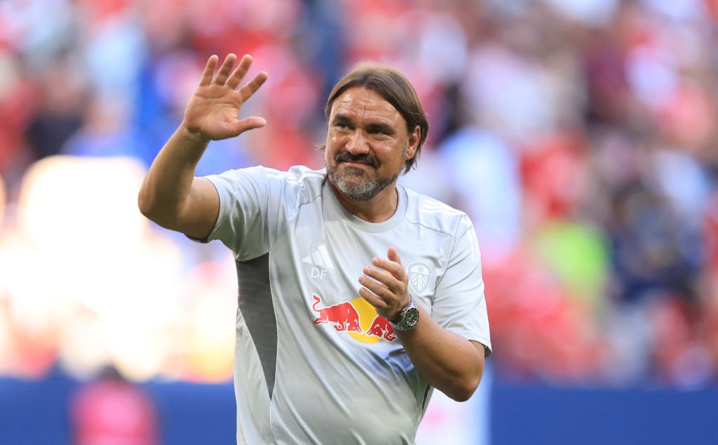 Daniel Farke Leeds manager.