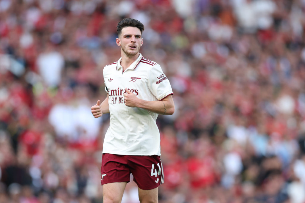 Declan Rice during Manchester United v Arsenal - Premier League