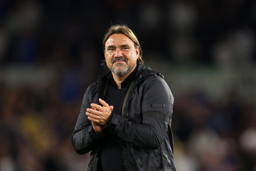 Daniel Farke during Leeds United v Everton - Premier League
