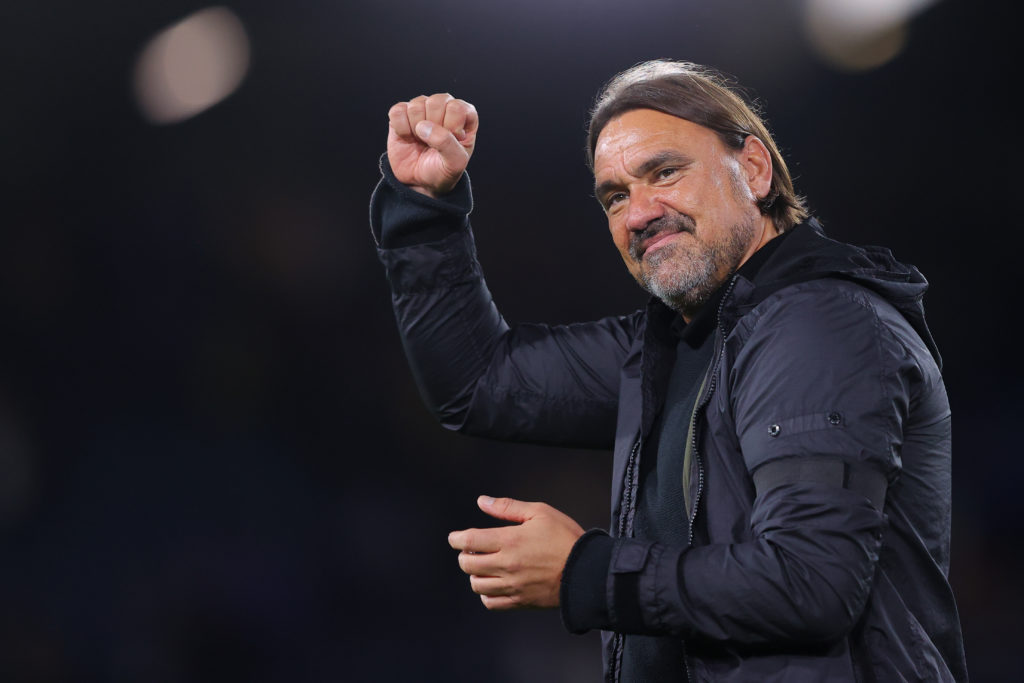 Daniel Farke during Leeds United v Everton - Premier League