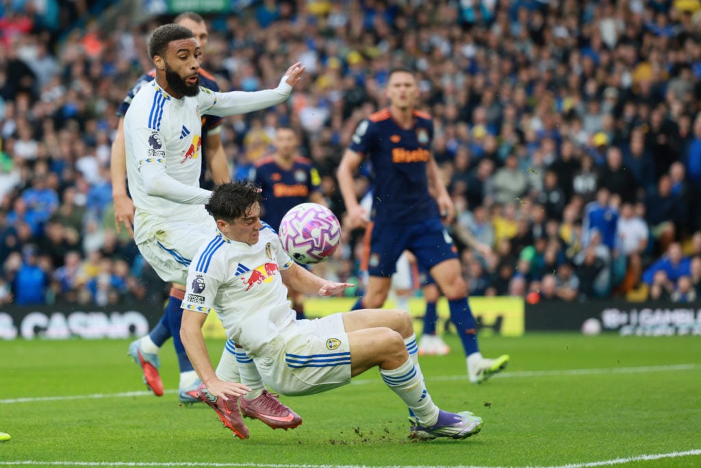Dan James during Leeds United v Newcastle United.