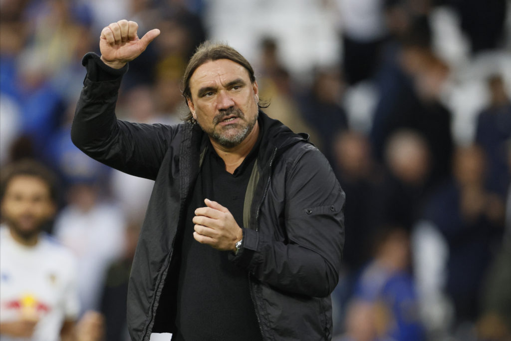 Daniel Farke during Leeds United v Newcastle United.