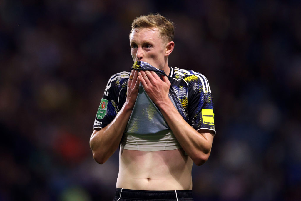 Sean Longstaff after Leeds United's defeat to Sheffield Wednesday.