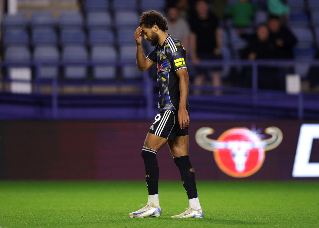 Dominic Calvert-Lewin in action for Leeds.