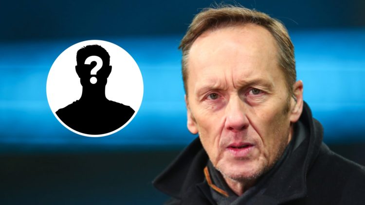 Lee Dixon was on co-commentary duty for Leeds v Newcastle.