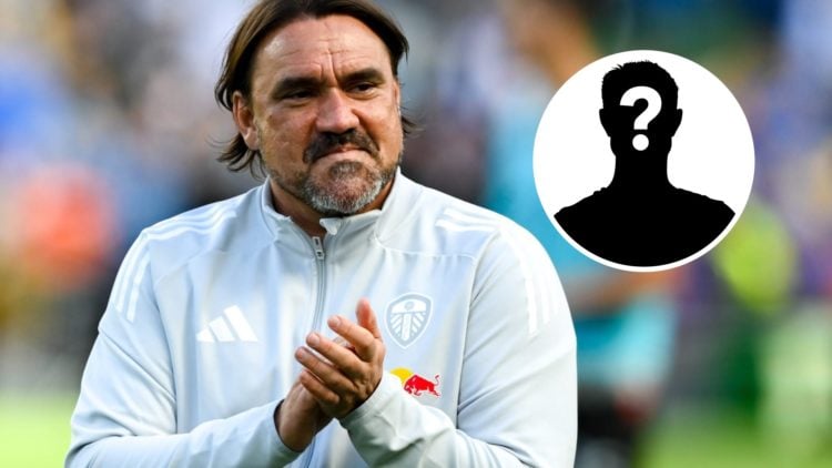 Daniel Farke applauds the crowd as Leeds take on Milan in Dublin.