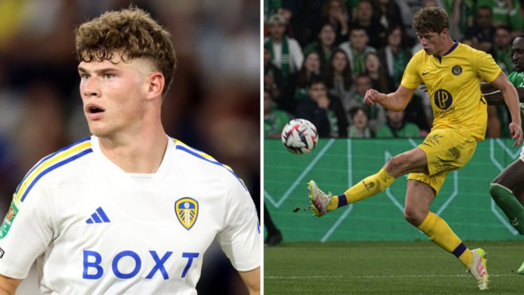 Charlie Cresswell playing for Leeds and Toulouse.