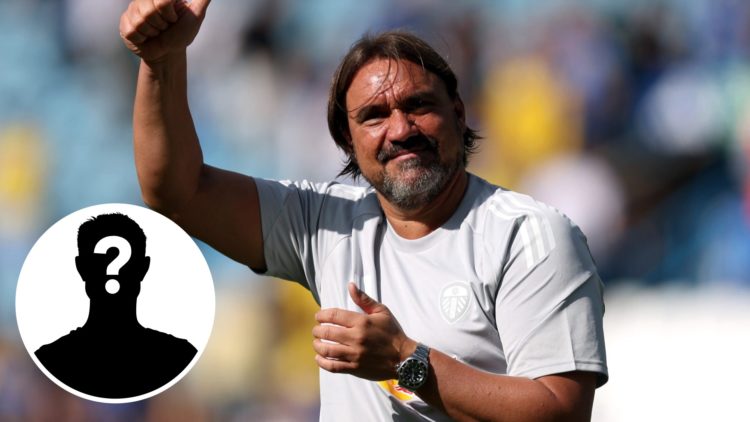 Daniel Farke waves to Leeds fans after the draw against Villarreal.