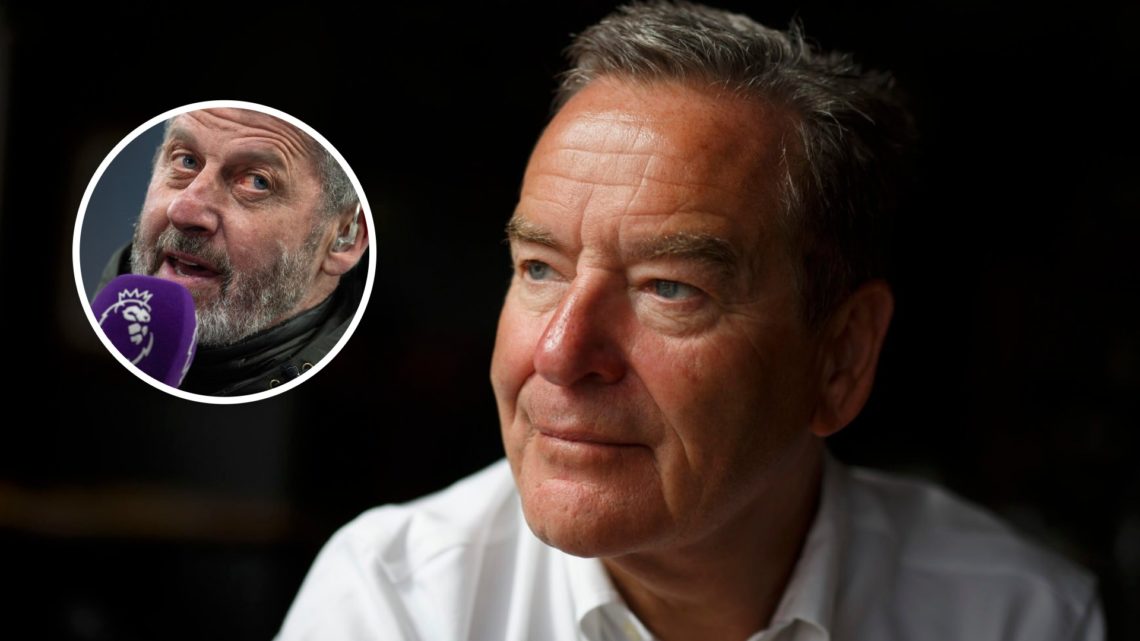 TalkSPORT presenter Jeff Stelling and former Premier League midfielder Andy Townsend.