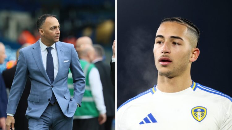 Paraag Marathe attends a Leeds game and Mateo Joseph in action.