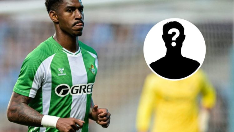 Junior Firpo in action for Real Betis during pre-season after his Leeds exit.