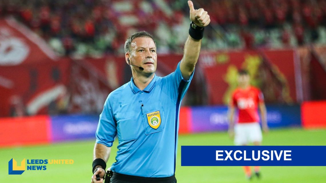 Mark Clattenburg during his refereeing days in China.