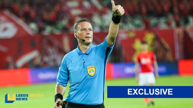 Mark Clattenburg during his refereeing days in China.