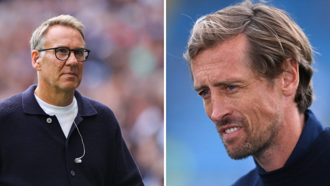Paul Merson and Peter Crouch have differed in their predictions for Leeds v Everton.