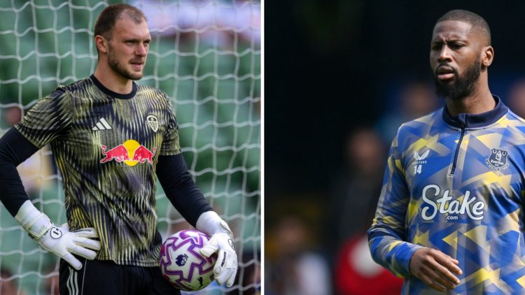 Lucas Stach and Beto do battle tonight as Leeds face Everton.