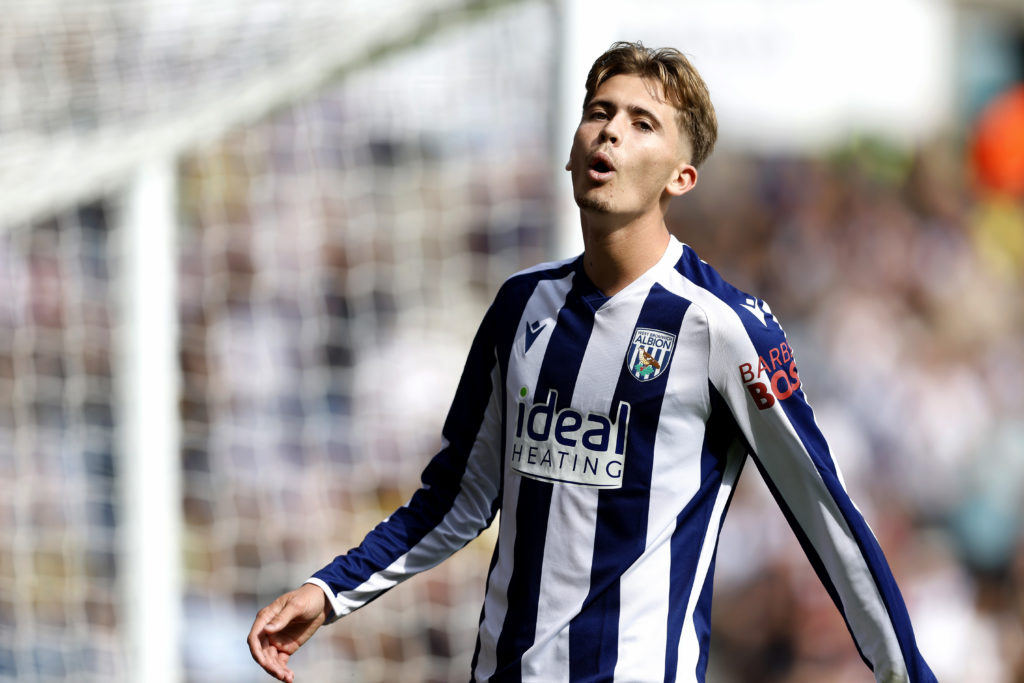 West Bromwich Albion midfielder Isaac Price