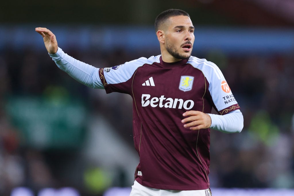 Emi Buendia during Aston Villa v Crystal Palace - Premier League