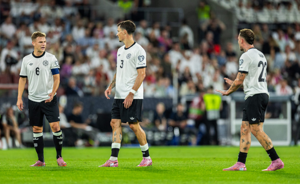 Joshua Kimmich in action for Germany.
