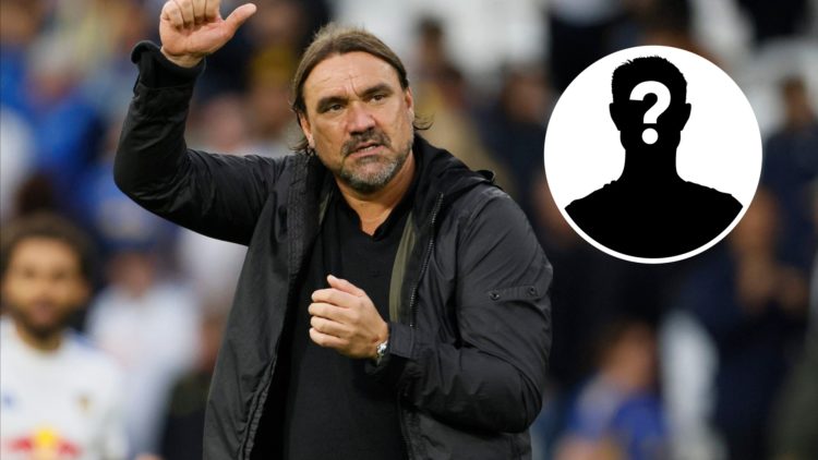 Daniel Farke interacts with the Leeds United fans.