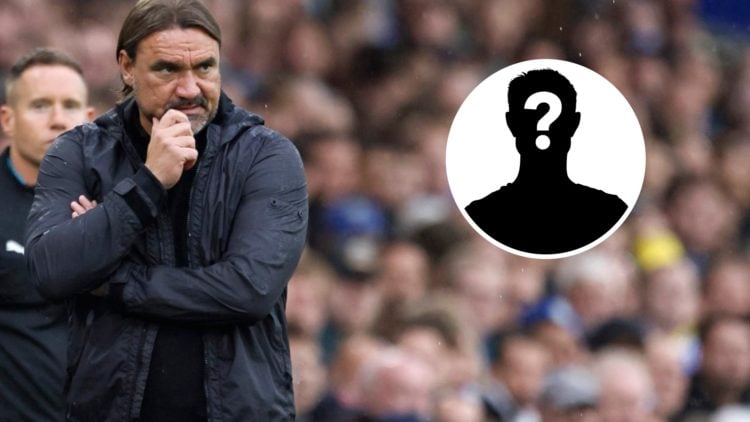 Daniel Farke during a Leeds United match.