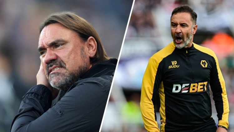 Daniel Farke will share a dugout with Vitor Pereira on Saturday.