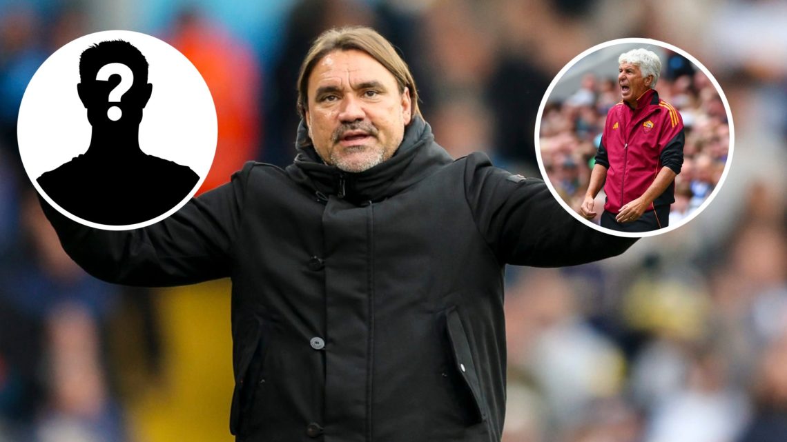 Gian Piero Gasperini and Daniel Farke in charge of Roma and Leeds.