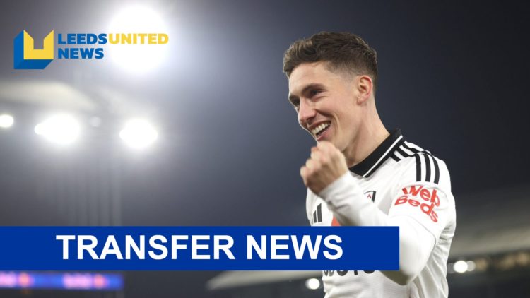 Fulham player Harry Wilson celebrates a goal.
