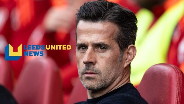 Fulham manager Marco Silva looks on.