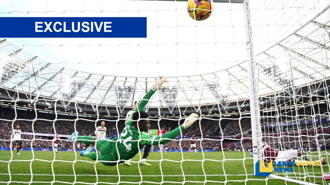 Andre Onana cannot stop West Ham's Crysencio Summerville scoring against Man United.