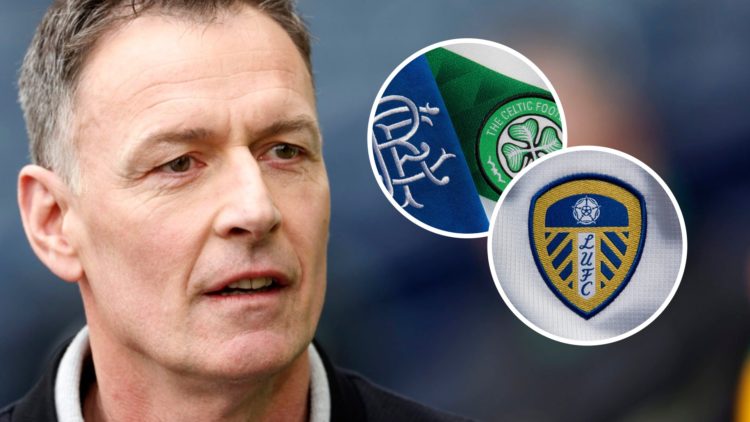 Chris Sutton says if Rangers and Celtic are on a different level to Leeds.